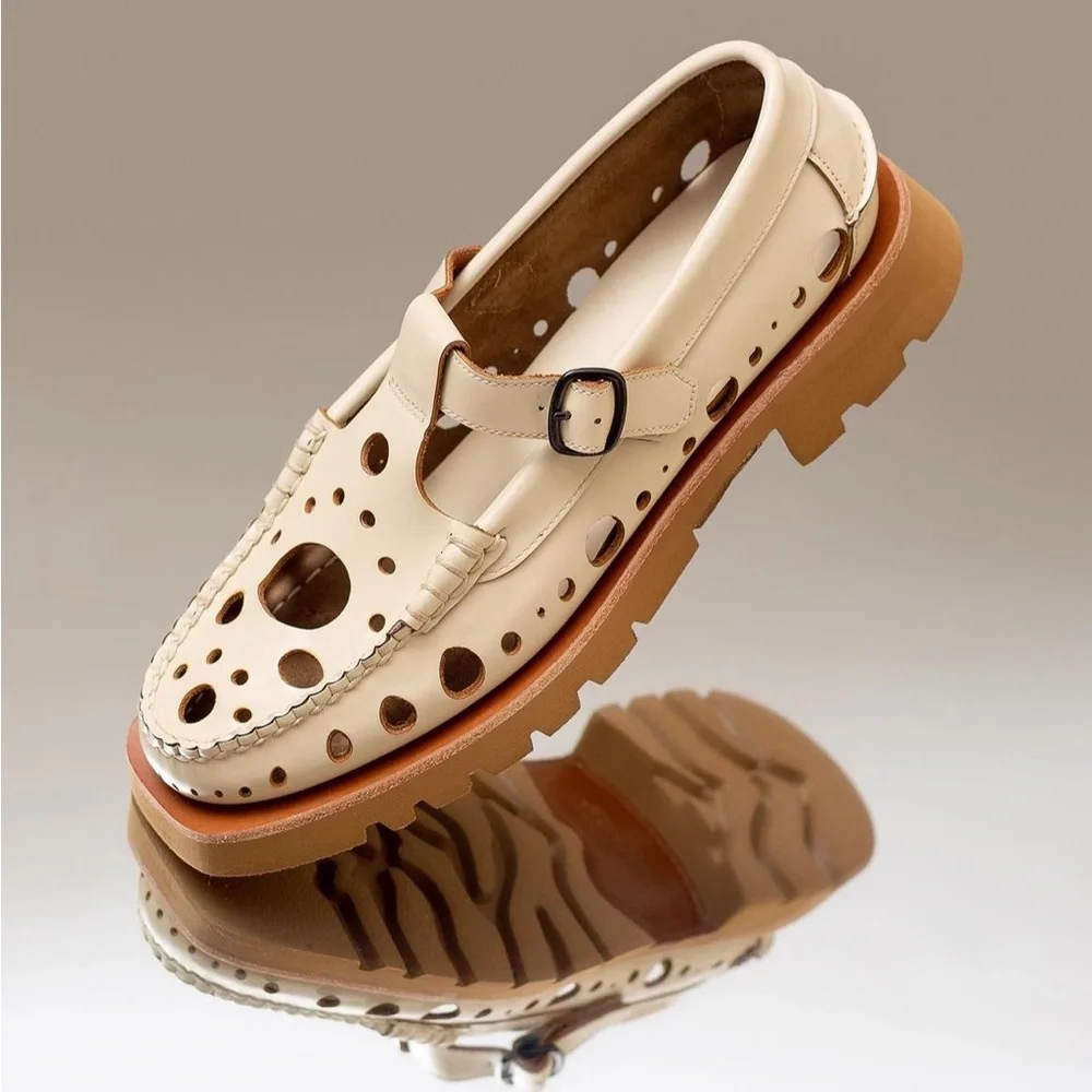 Hereu Alber sport shoes in custard - Picture 3 of 7